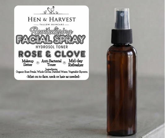 Rose & Clove Hydrosol Facial Spray