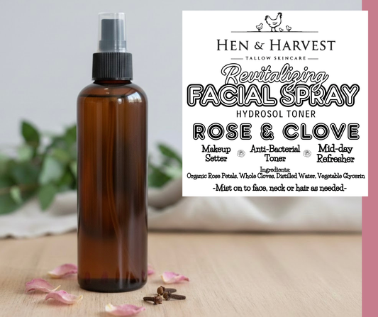 Rose & Clove Hydrosol Facial Spray